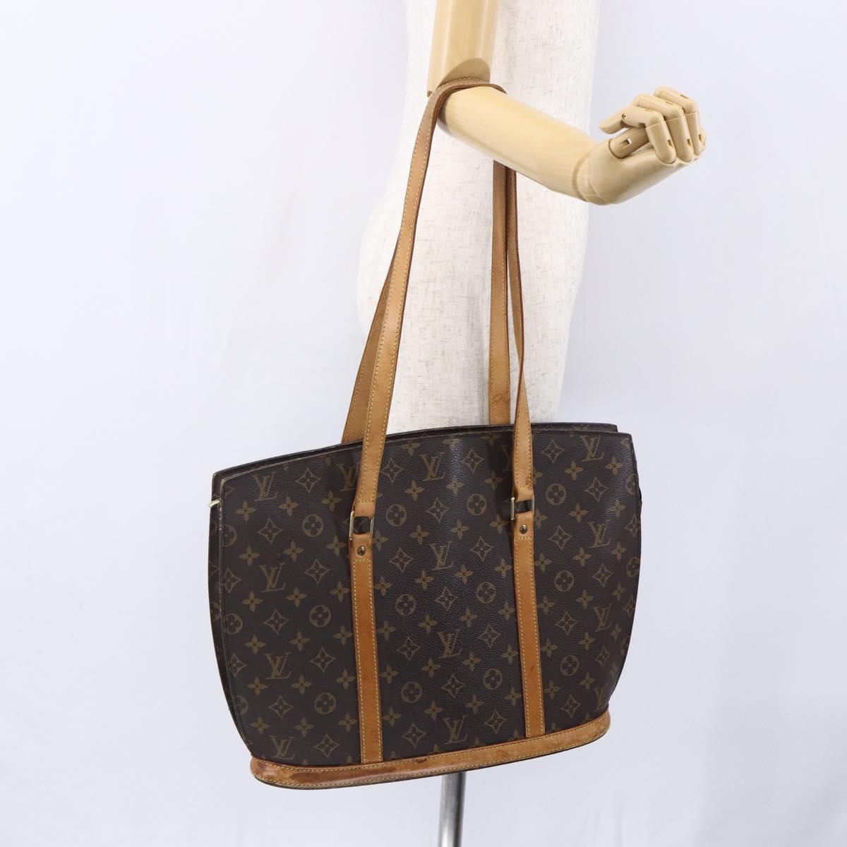 LOUIS VUITTON Monogram Babylone Tote Bag M51102 LV Auth BA7628