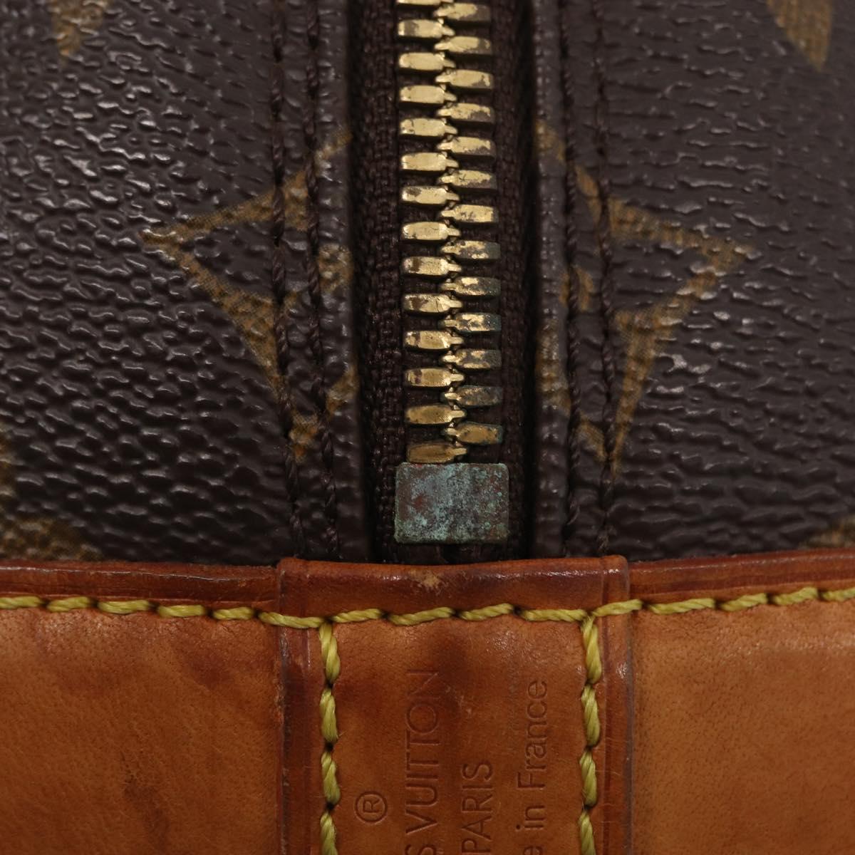 LOUIS VUITTON Monogram Alma Hand Bag M51130 LV Auth BA7630