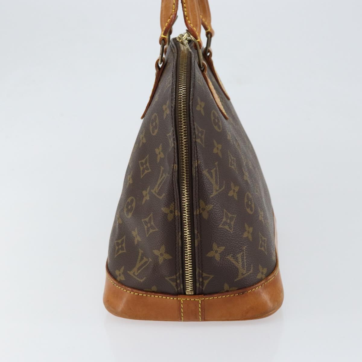 LOUIS VUITTON Monogram Alma Hand Bag M51130 LV Auth BA7631