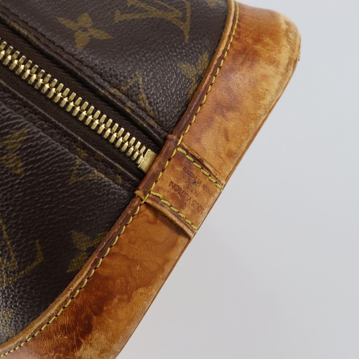 LOUIS VUITTON Monogram Alma Hand Bag M51130 LV Auth BA7632