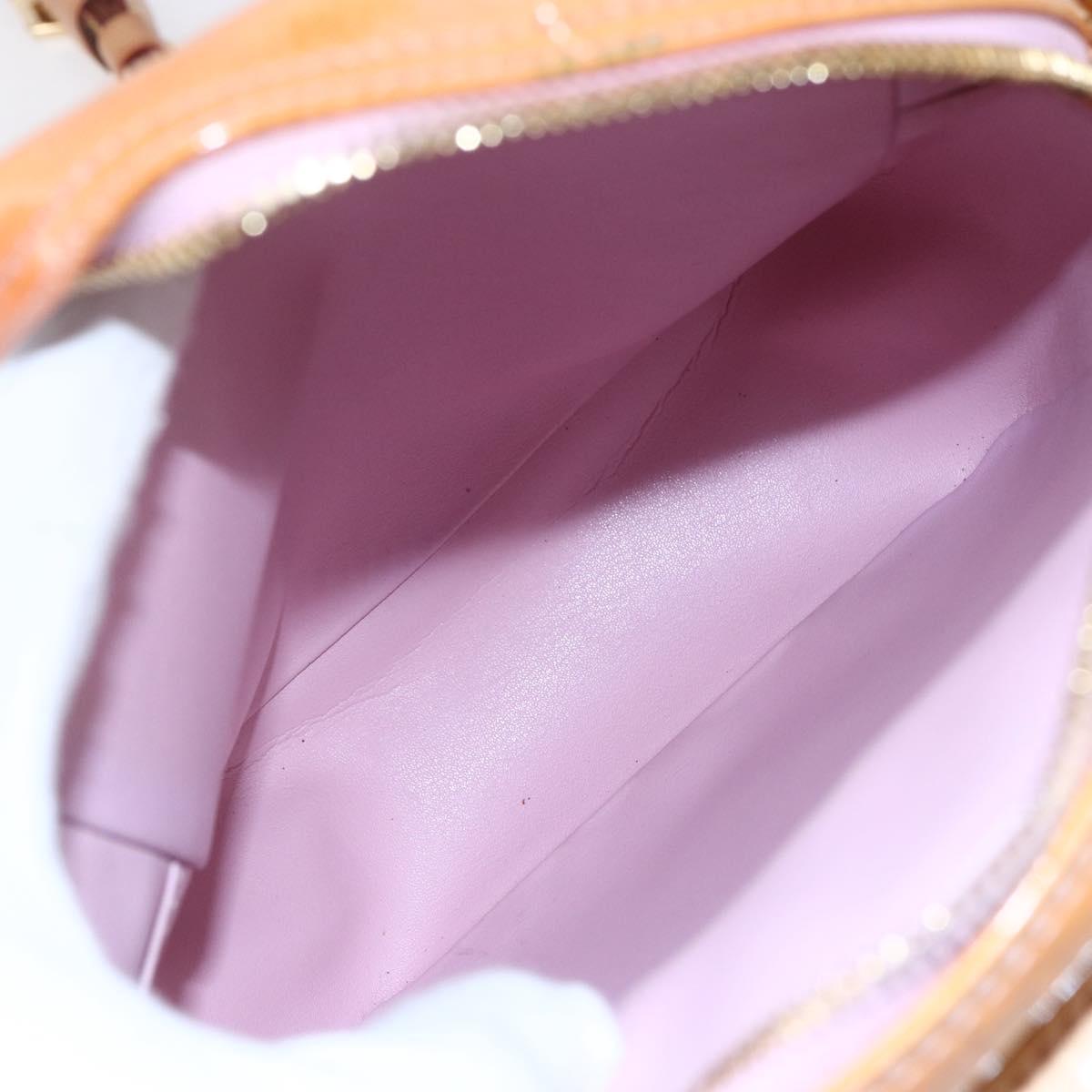 LOUIS VUITTON Monogram Vernis Wooster Bag Marshmallow Pink M91037 LV Auth BA7645
