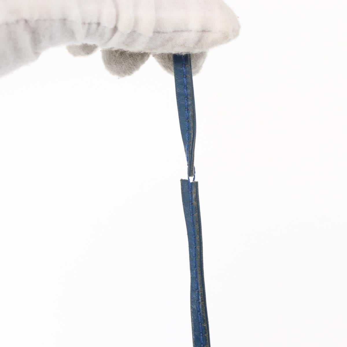 LOUIS VUITTON Epi Petit Noe Shoulder Bag Blue M44105 LV Auth BA7654