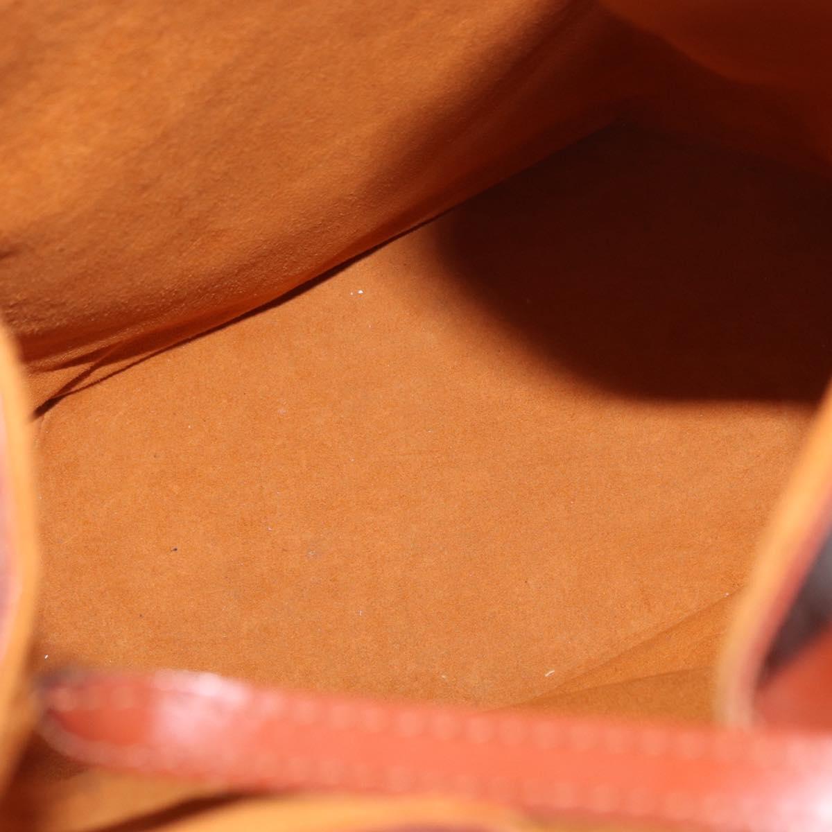 LOUIS VUITTON Epi Sac Depaule GM Shoulder Bag Brown M80193 LV Auth BA7656