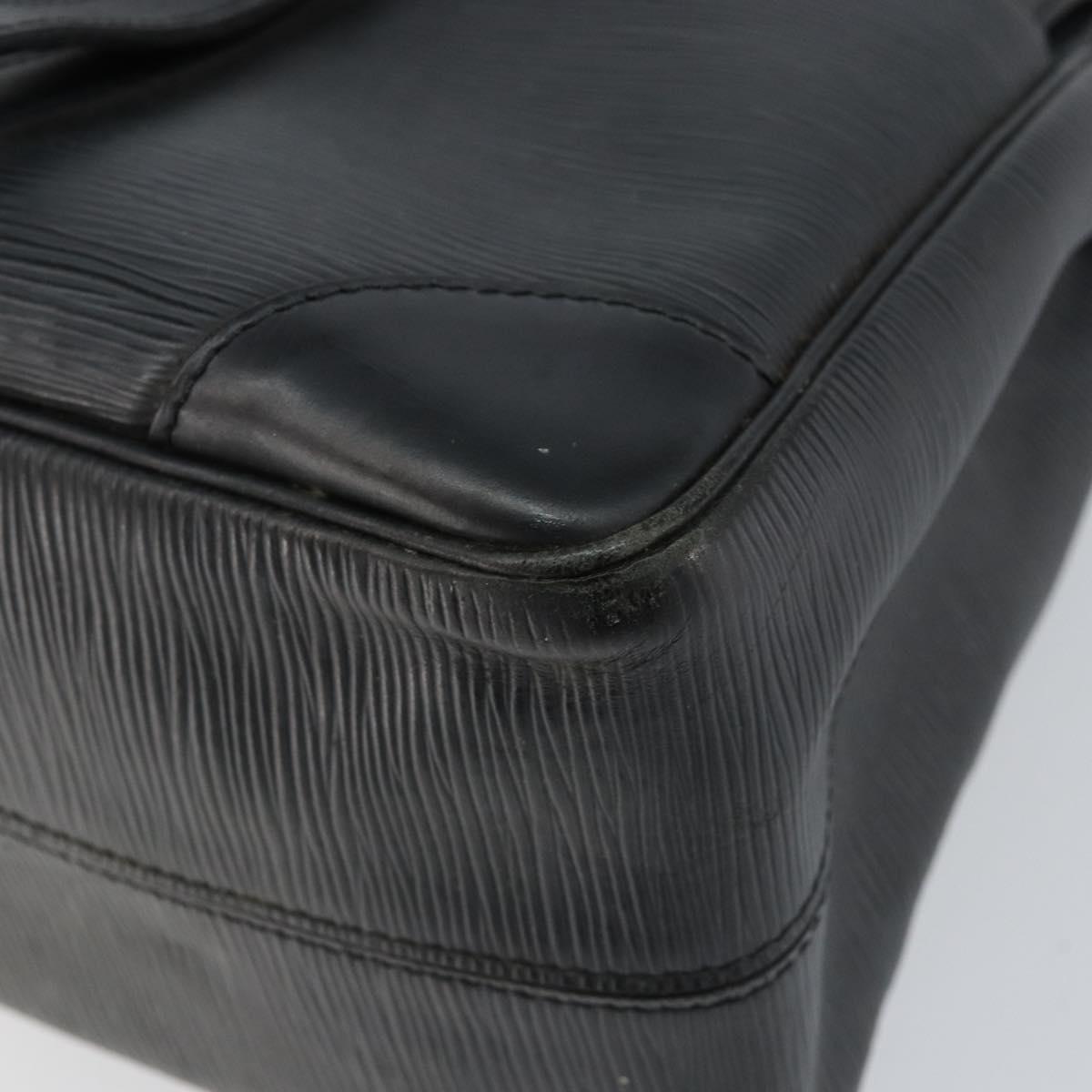 LOUIS VUITTON Epi Segur MM Hand Bag Black M58862 LV Auth BA7659