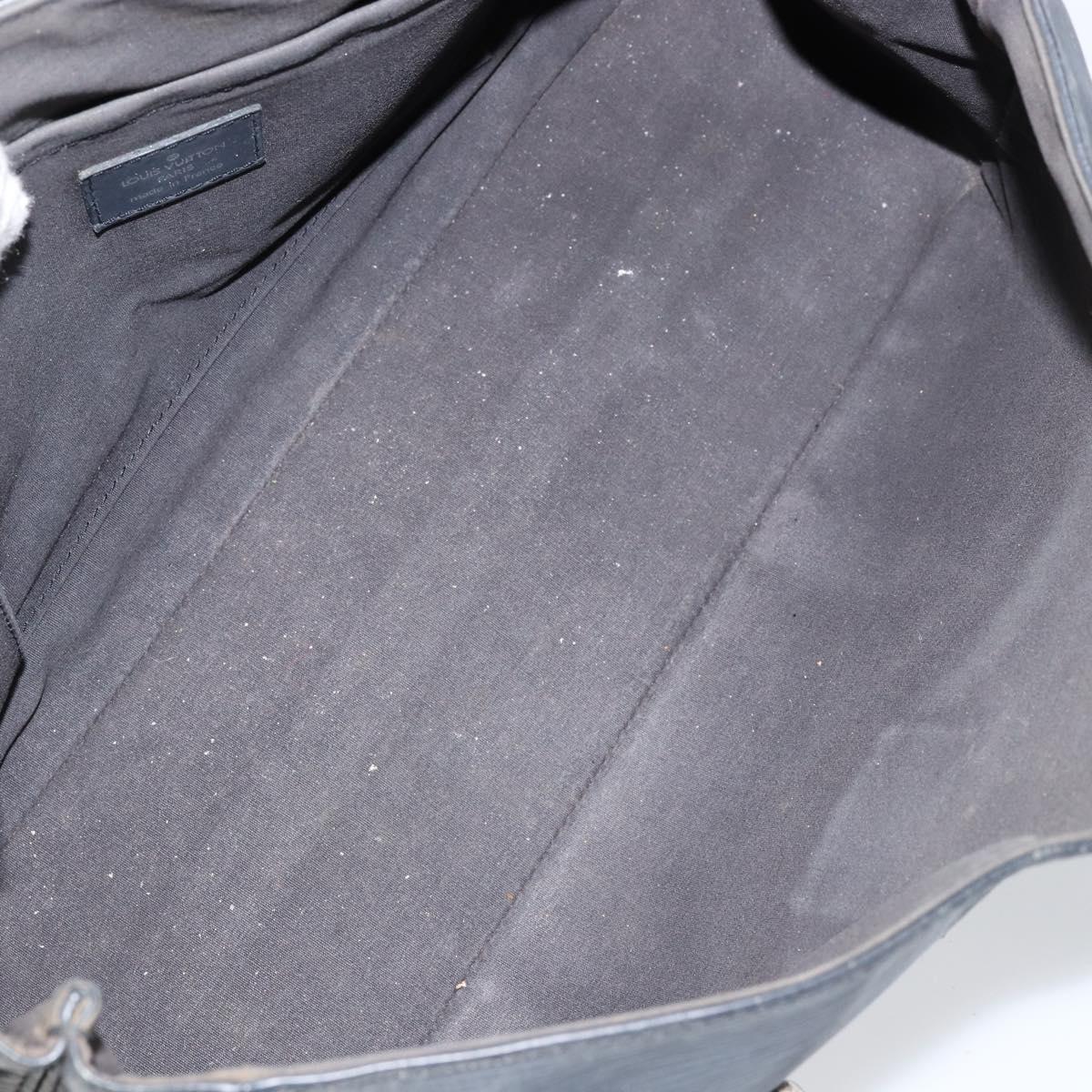 LOUIS VUITTON Epi Segur MM Hand Bag Black M58862 LV Auth BA7659