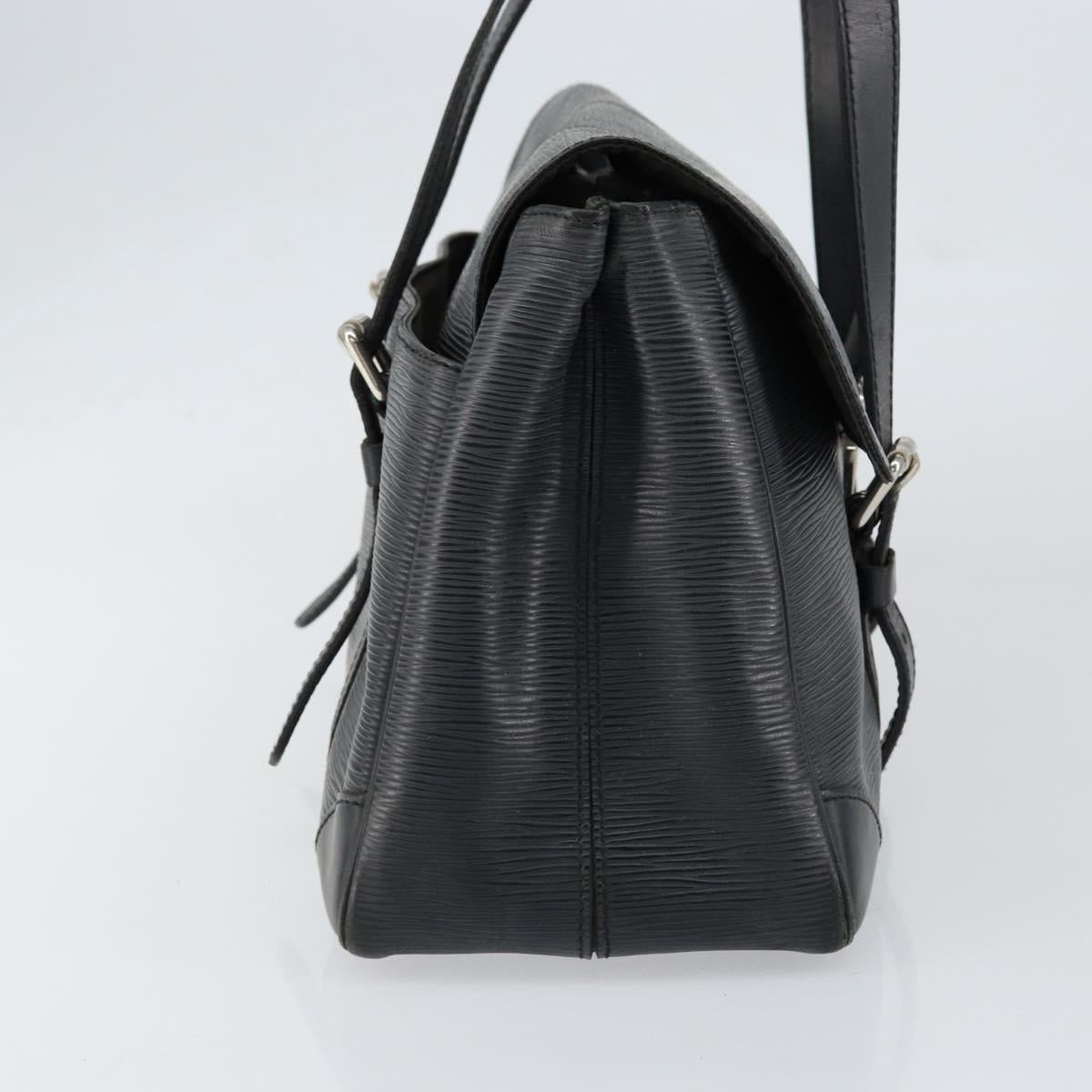 LOUIS VUITTON Epi Segur MM Hand Bag Black M58862 LV Auth BA7659