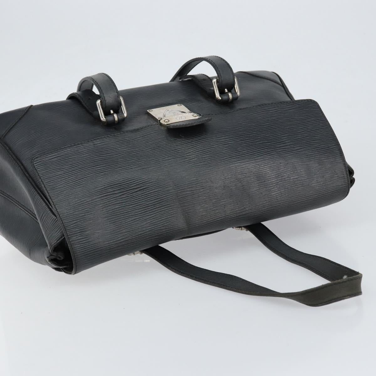 LOUIS VUITTON Epi Segur MM Hand Bag Black M58862 LV Auth BA7659