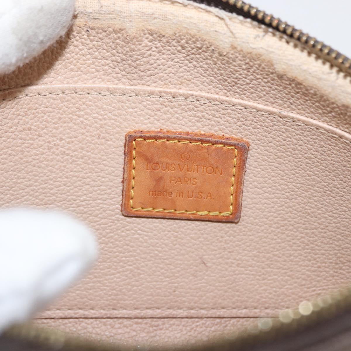 LOUIS VUITTON Monogram Pochette Cosmetic PM Cosmetic Pouch M47515 LV Auth BA7712