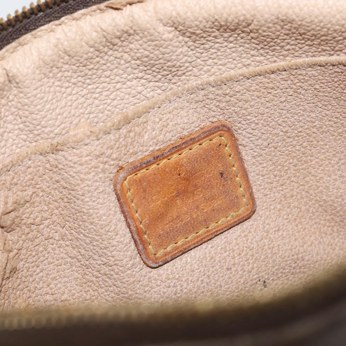 LOUIS VUITTON Monogram Pochette Cosmetic PM Cosmetic Pouch M47515 LV Auth BA7713