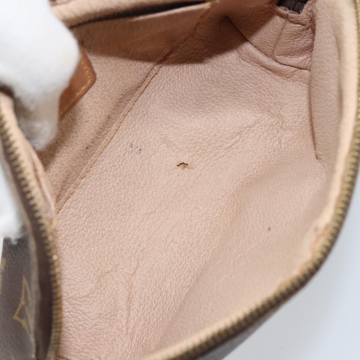 LOUIS VUITTON Monogram Pochette Cosmetic PM Cosmetic Pouch M47515 LV Auth BA7713