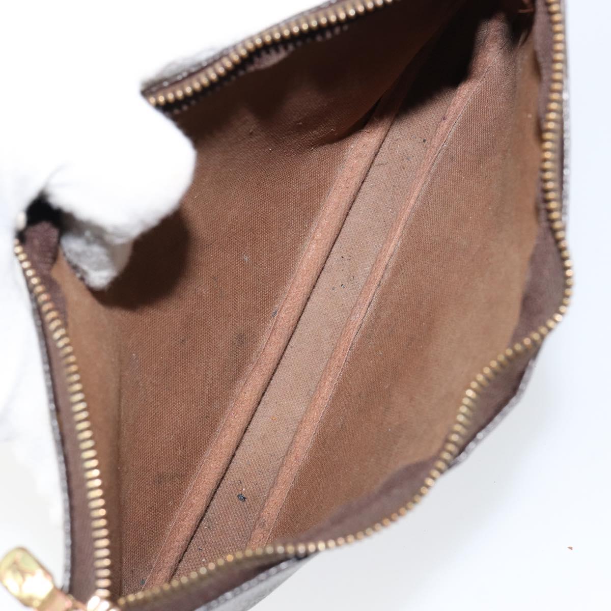 LOUIS VUITTON Monogram Pochette Accessoires Pouch M51980 LV Auth BA7714