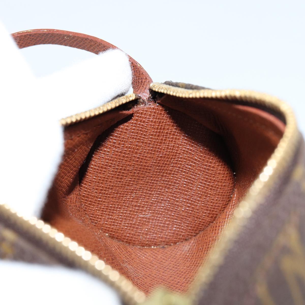 LOUIS VUITTON Monogram Papillon Pouch LV Auth BA7718