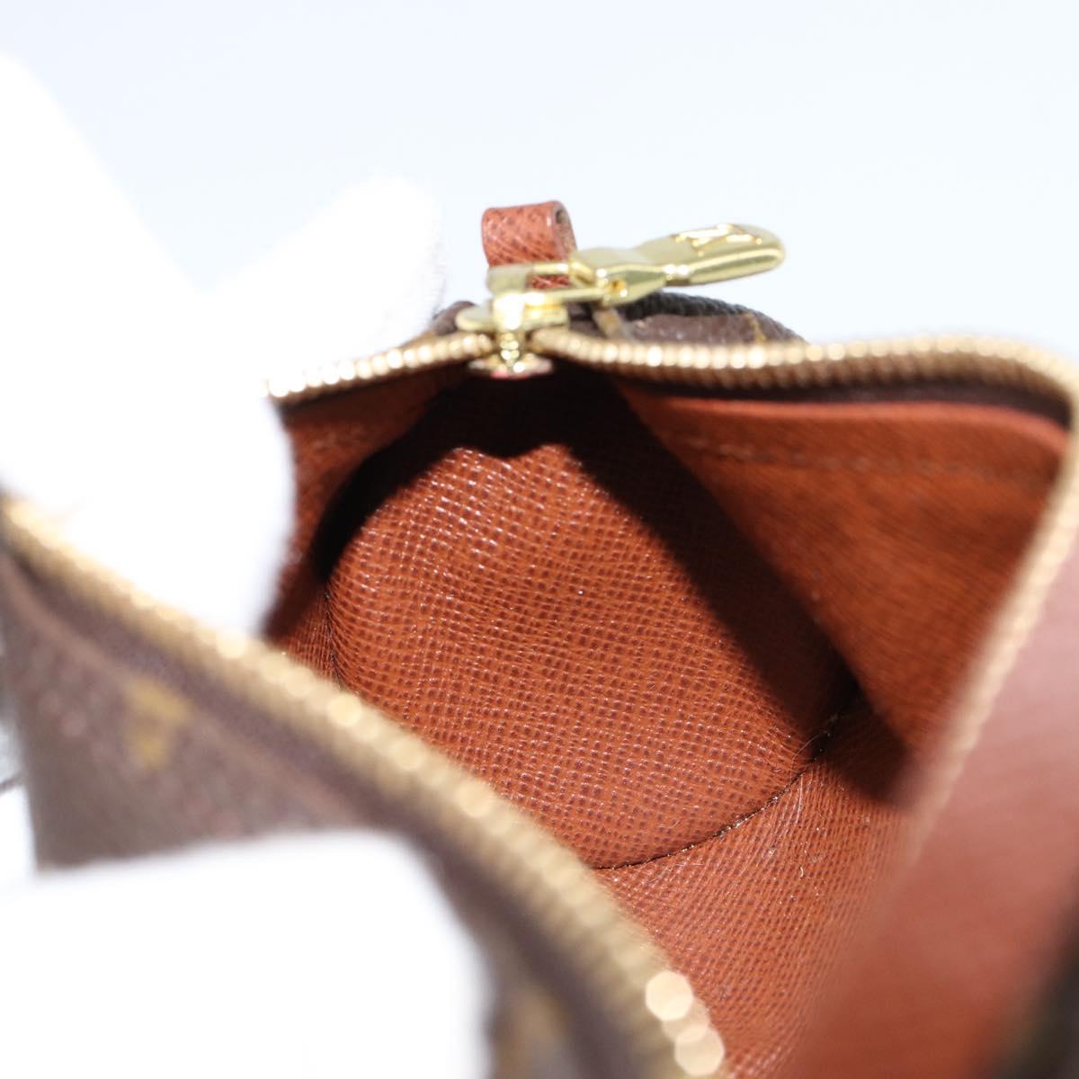 LOUIS VUITTON Monogram Papillon Pouch LV Auth BA7718