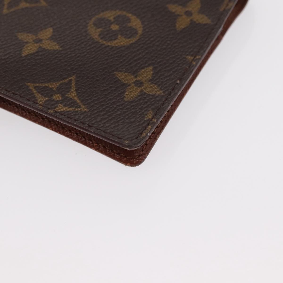 LOUIS VUITTON Monogram Agenda PM Day Planner Cover R20005 LV Auth BA7722