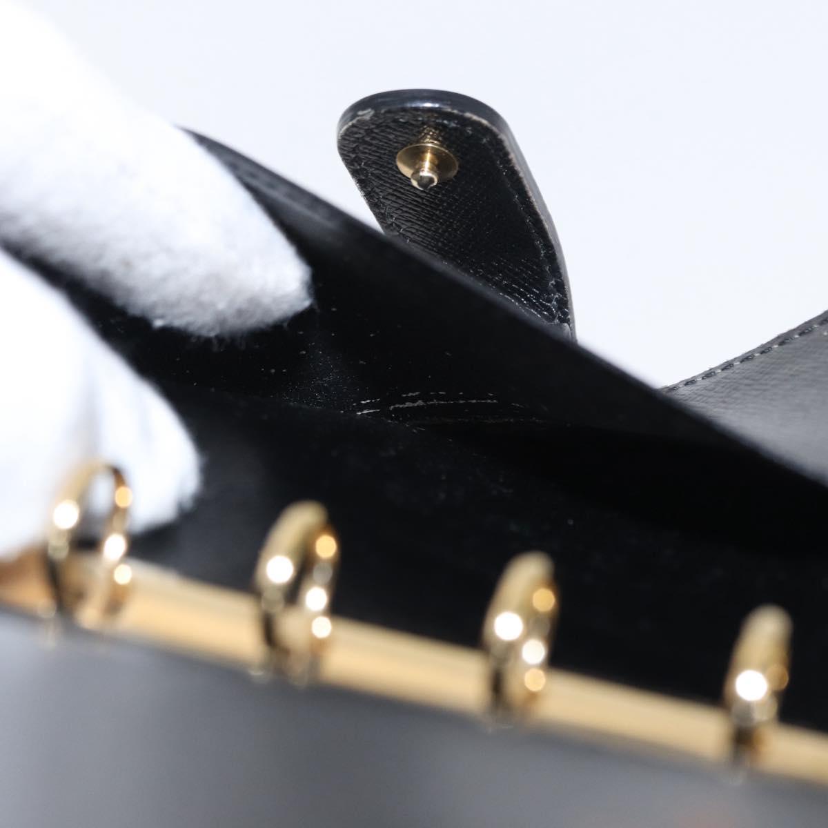 LOUIS VUITTON Epi Agenda PM Day Planner Cover Black R20052 LV Auth BA7724