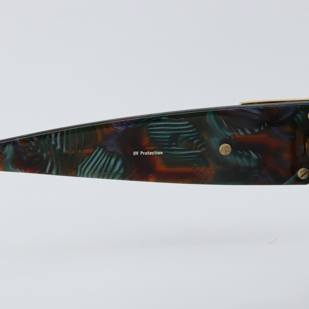 SAINT LAURENT Sunglasses plastic Brown Auth BA7739