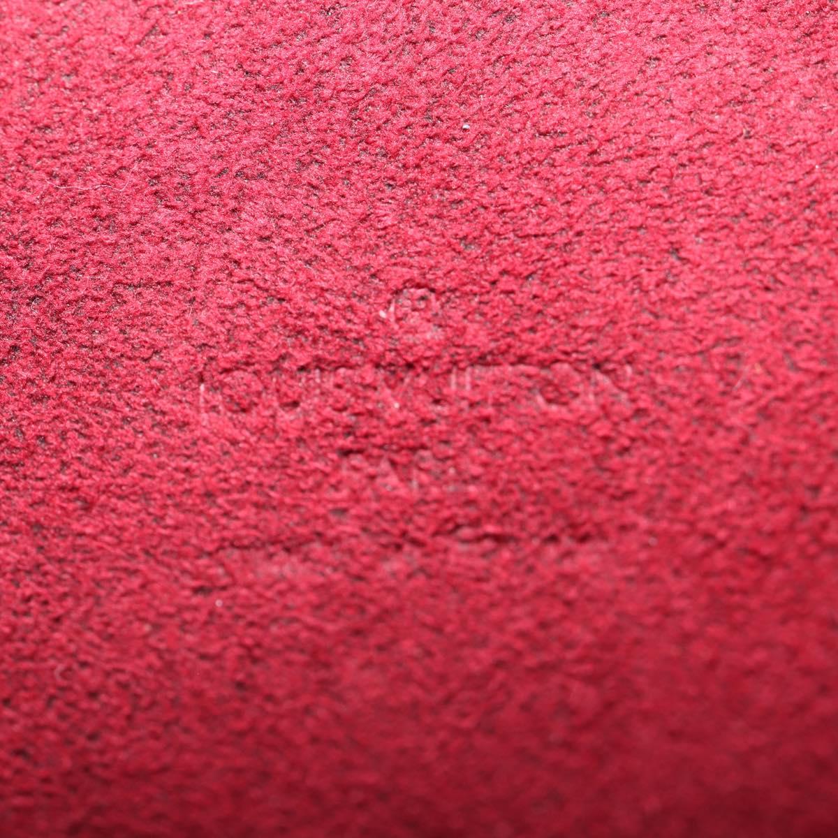 LOUIS VUITTON Monogram Multicolor Trouville Hand Bag White M92663 Auth BA7742V