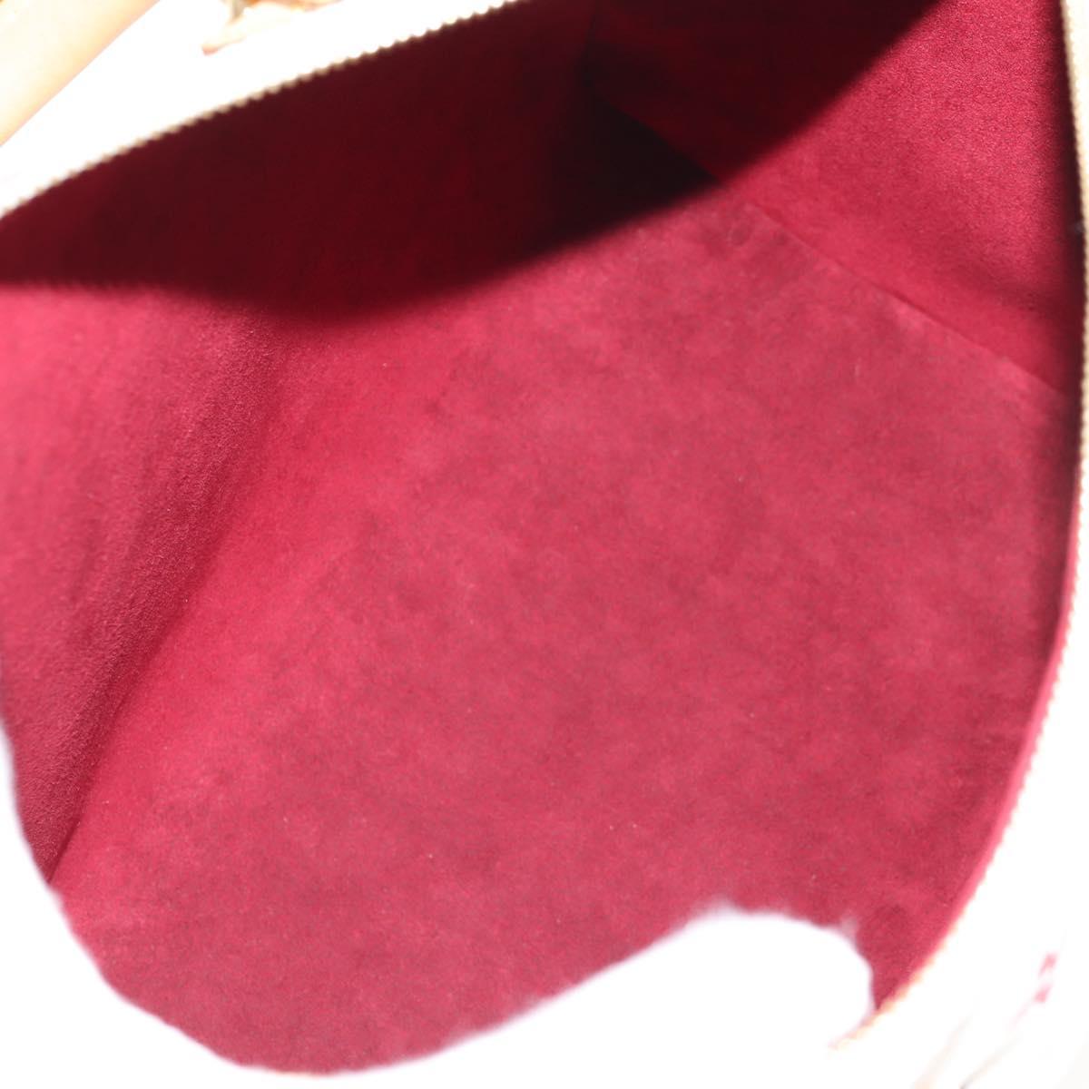 LOUIS VUITTON Monogram Multicolor Speedy 30 Hand Bag White M92643 Auth BA7743SV