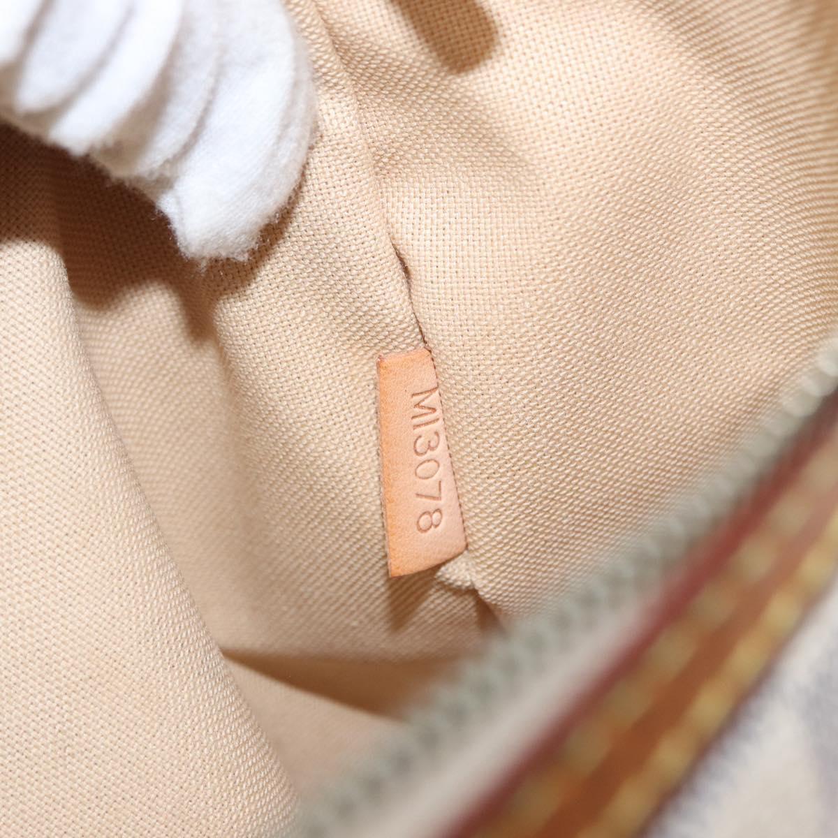 LOUIS VUITTON Damier Azur Pochette Bosphore Shoulder Bag N51112 LV Auth BA7745