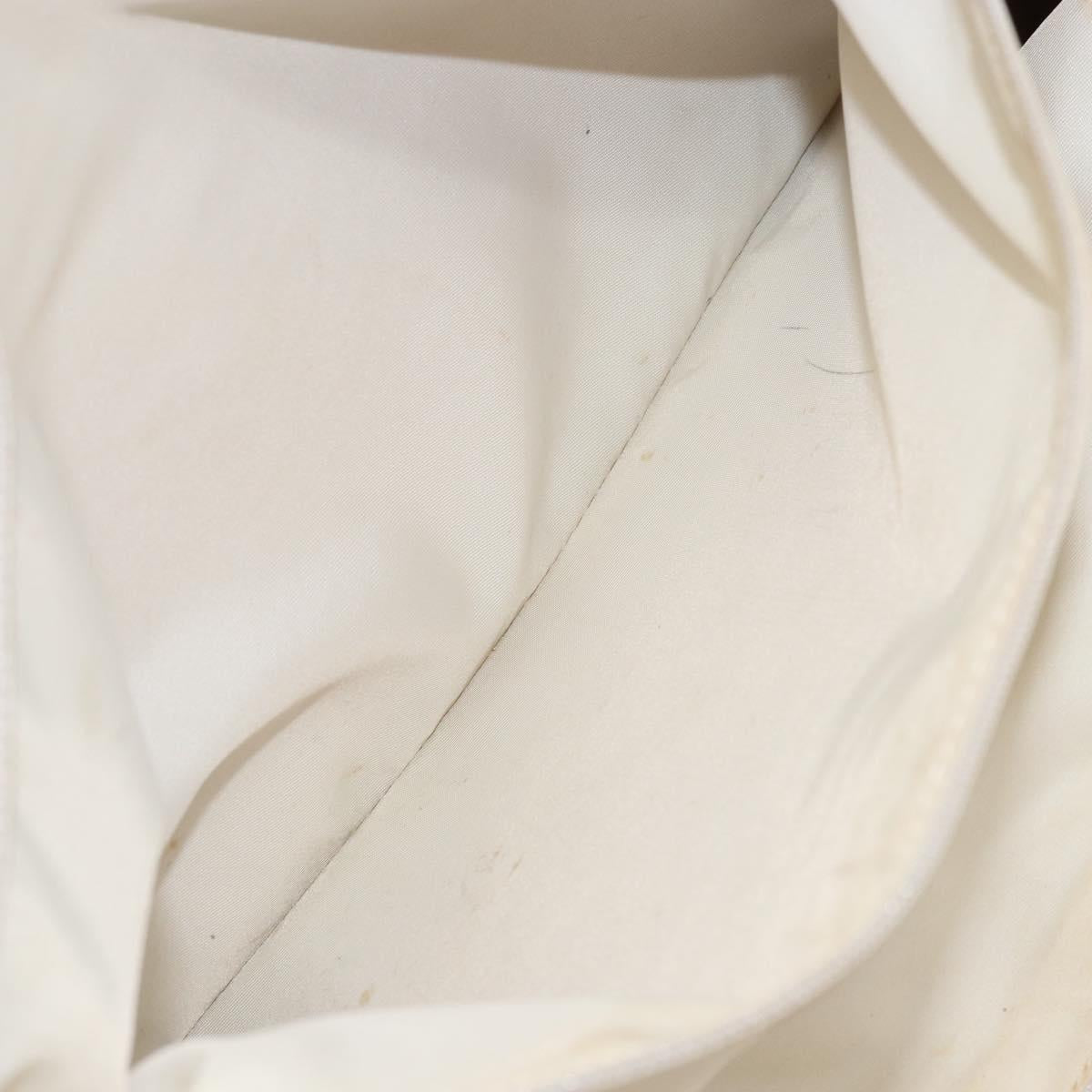 CHANEL New Travel Line Tote Bag Nylon Beige Gold CC Auth BA7760