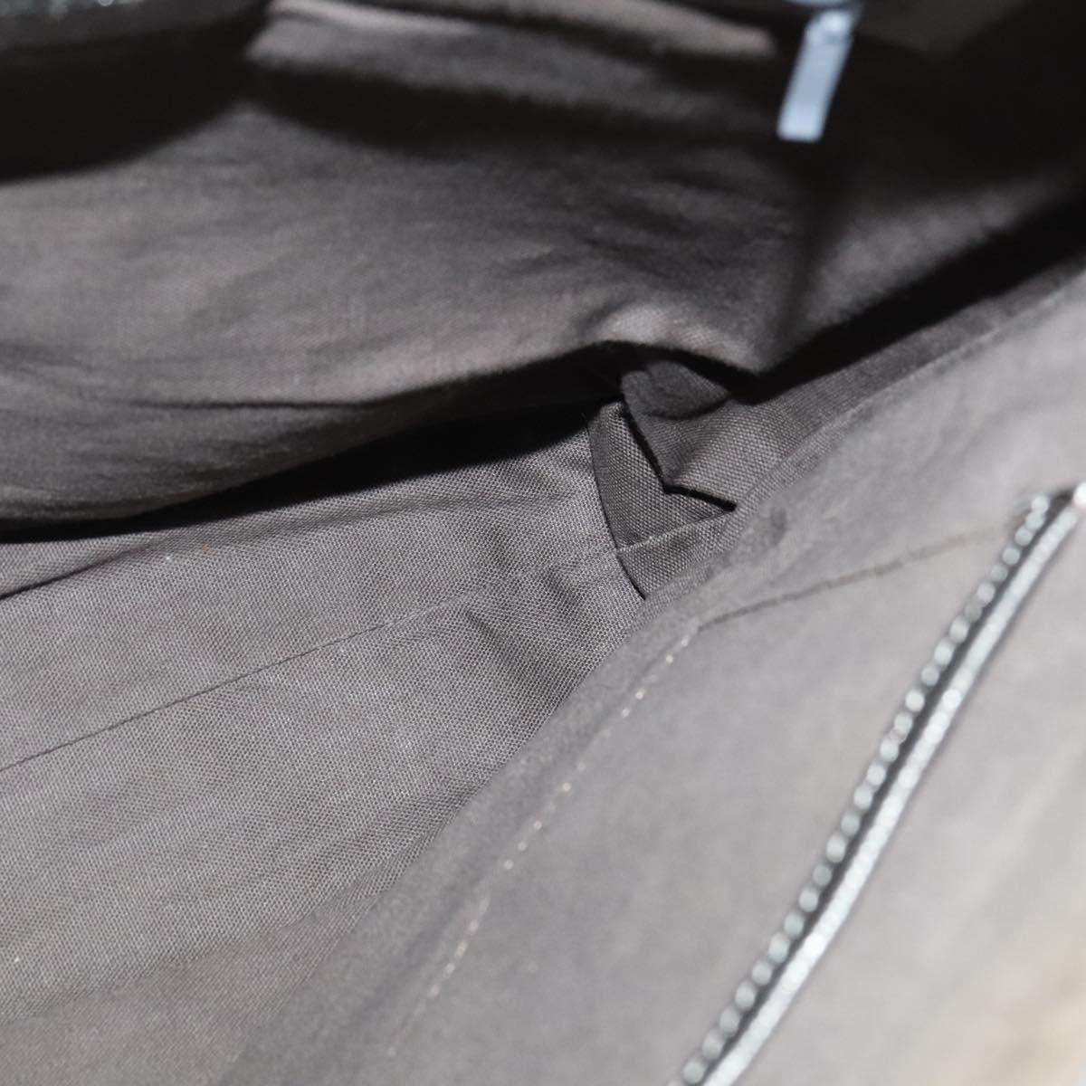 BURBERRY Nova Check Shoulder Bag Canvas Beige Silver Auth BA778