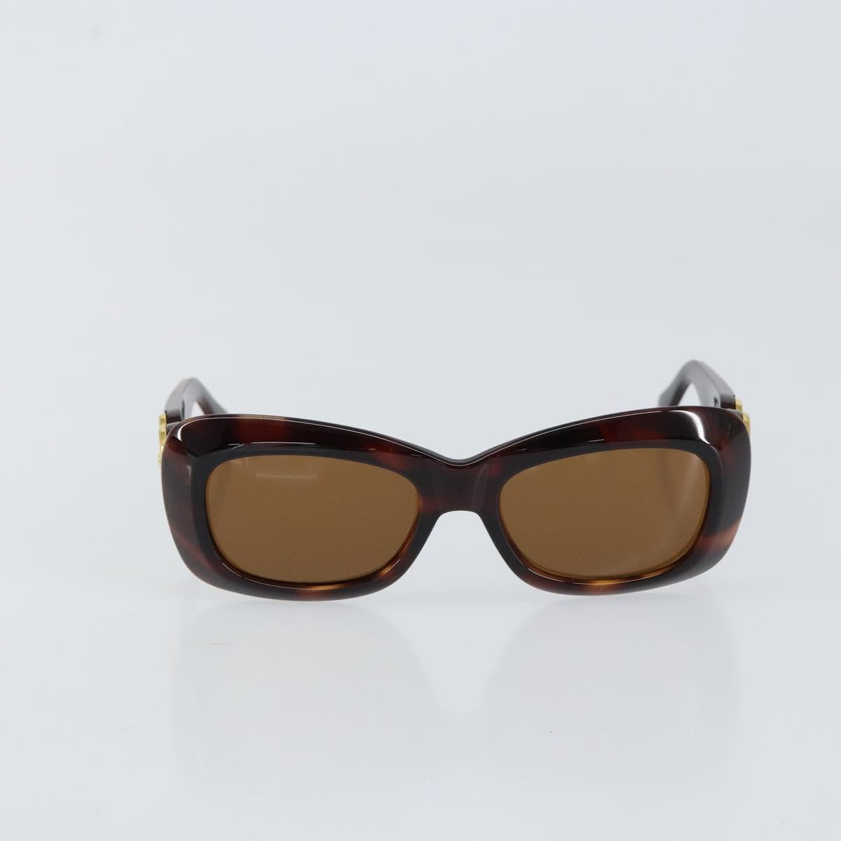 Gianni Versace Sunglasses plastic Brown Auth BA7833