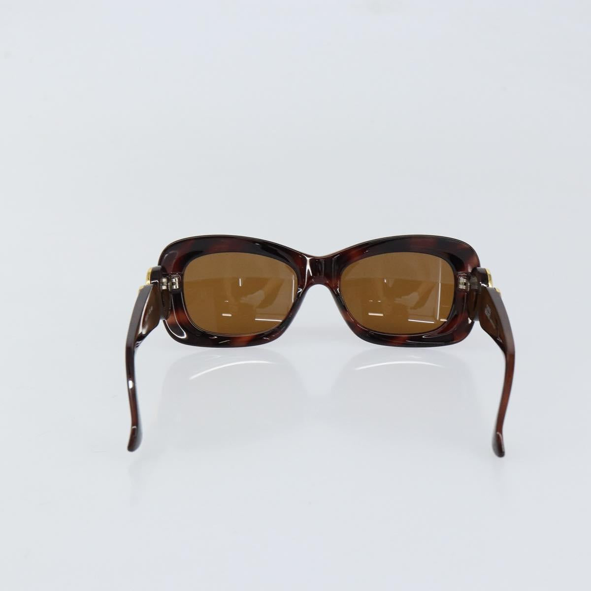 Gianni Versace Sunglasses plastic Brown Auth BA7833