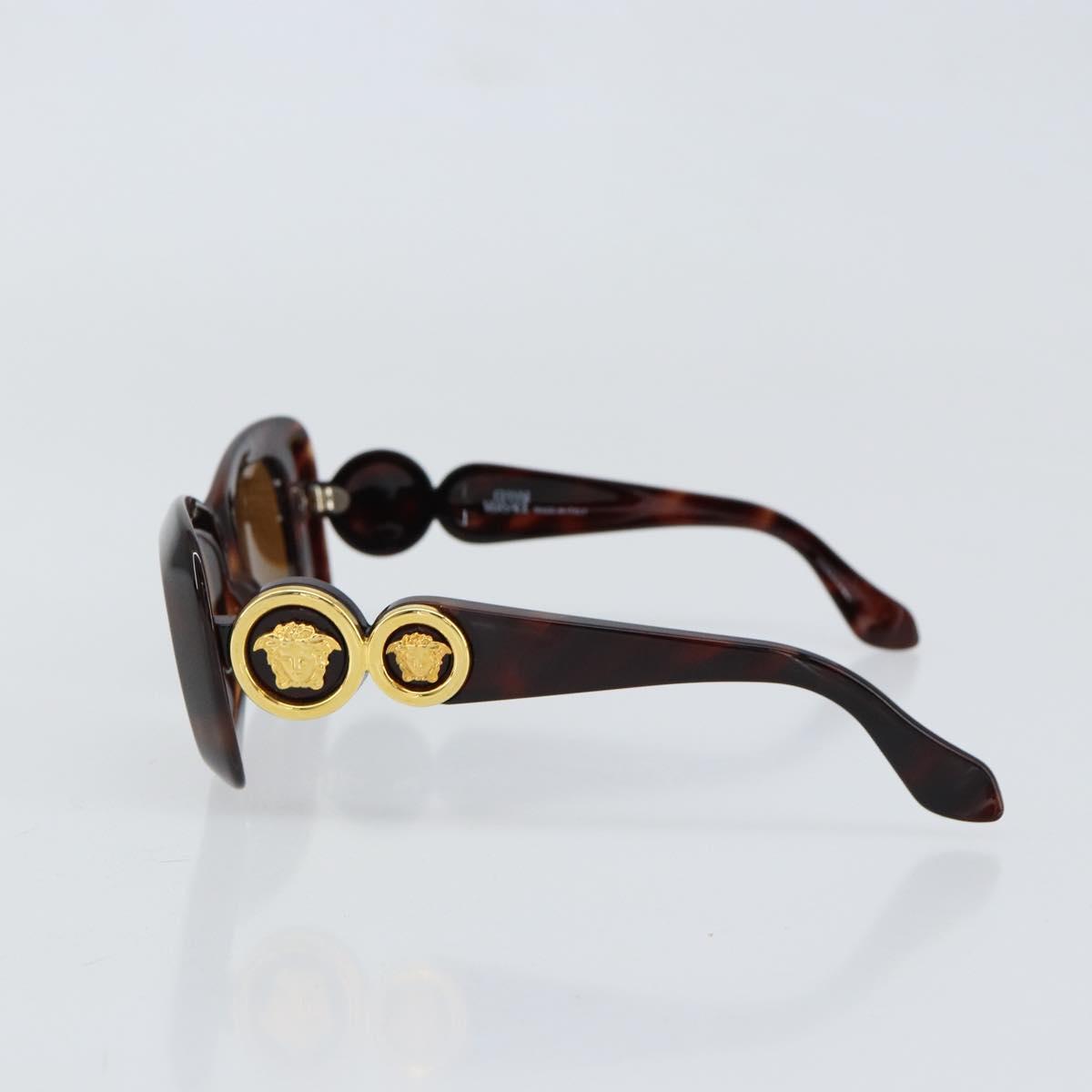 Gianni Versace Sunglasses plastic Brown Auth BA7833
