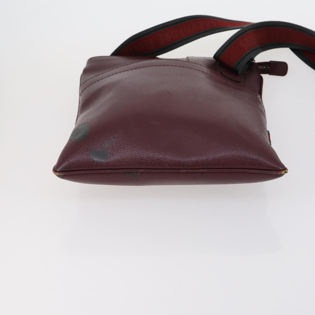 Salvatore Ferragamo Celine Macadam Canvas Bag PVC Leather 3 Set Auth BA7843