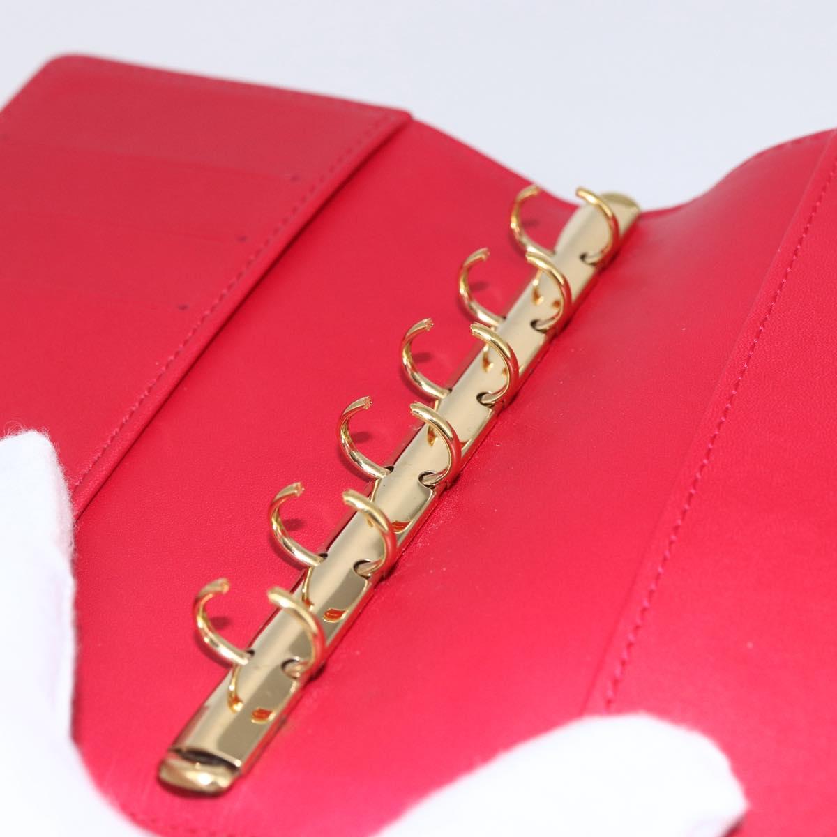 LOUIS VUITTON Vernis Yayoi Kusama Agenda PM Day Planner Cover M91518 Auth BA7847