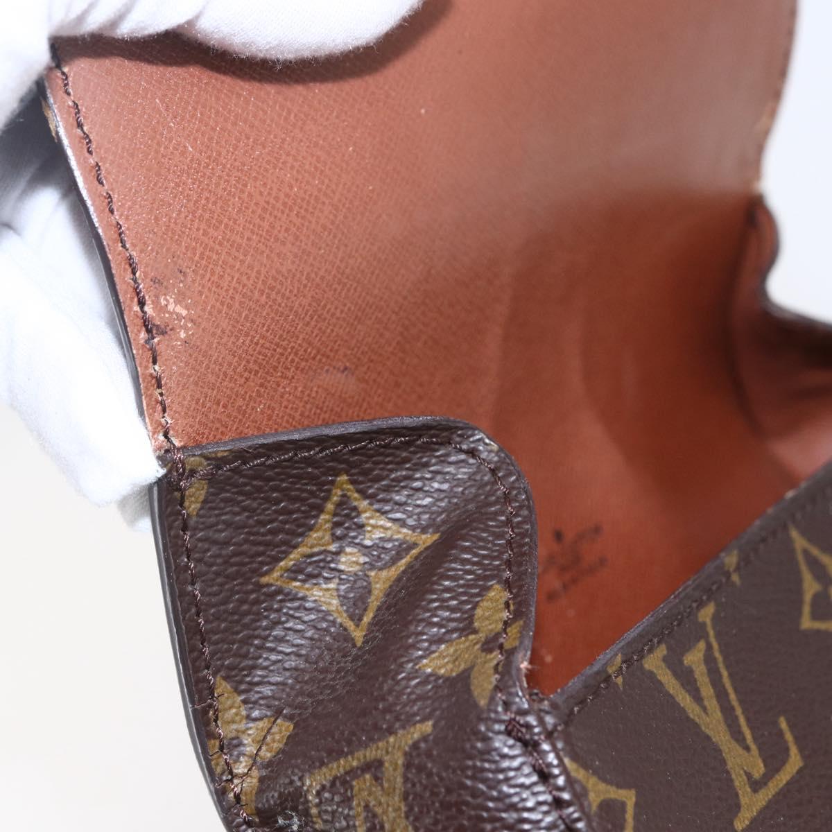 LOUIS VUITTON Monogram Saint Cloud PM Shoulder Bag M51244 LV Auth BA7849