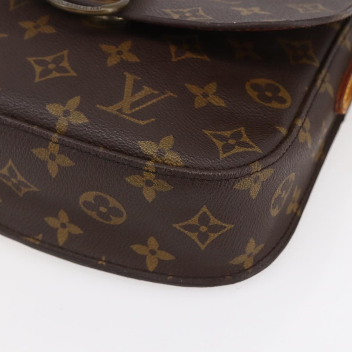 LOUIS VUITTON Monogram Saint Cloud MM Shoulder Bag M51243 LV Auth BA7852