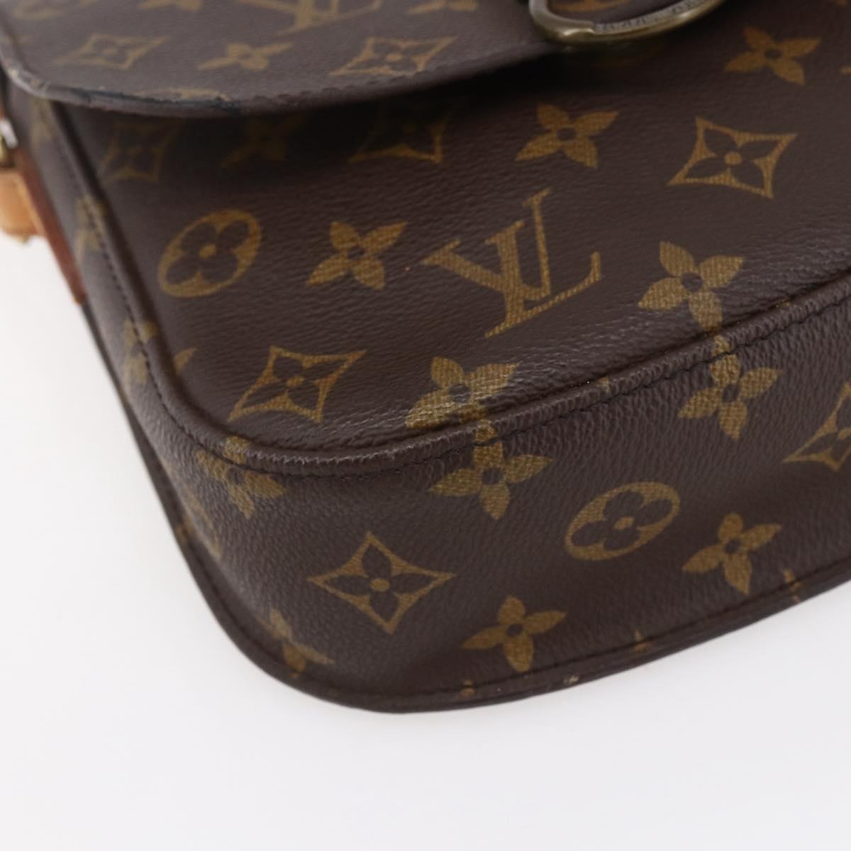 LOUIS VUITTON Monogram Saint Cloud MM Shoulder Bag M51243 LV Auth BA7852