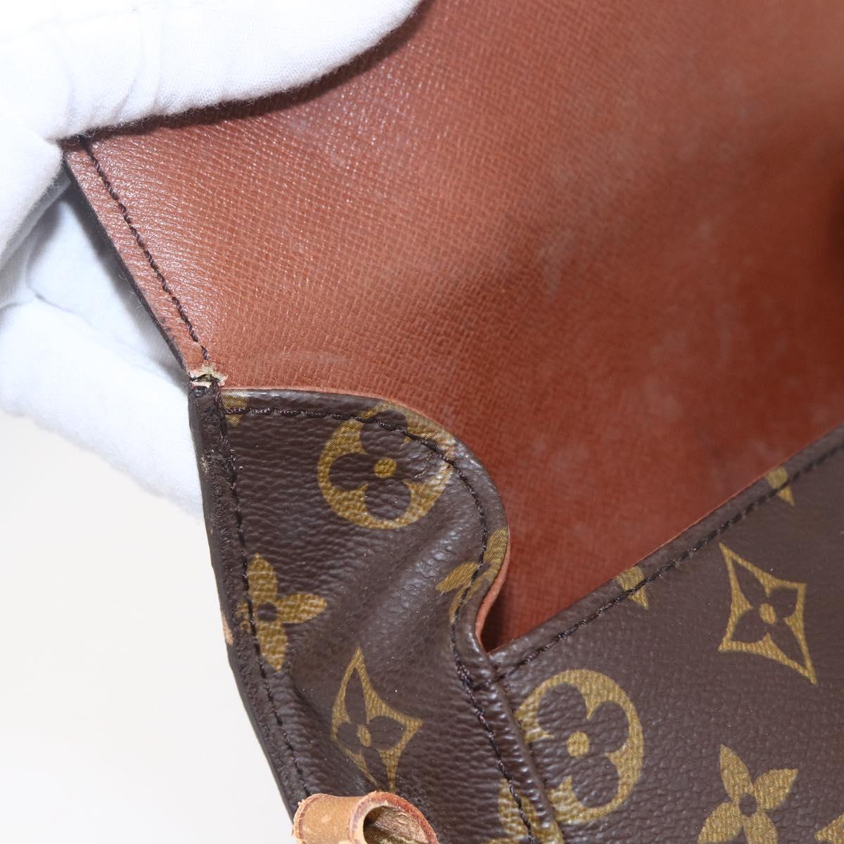 LOUIS VUITTON Monogram Saint Cloud MM Shoulder Bag M51243 LV Auth BA7852