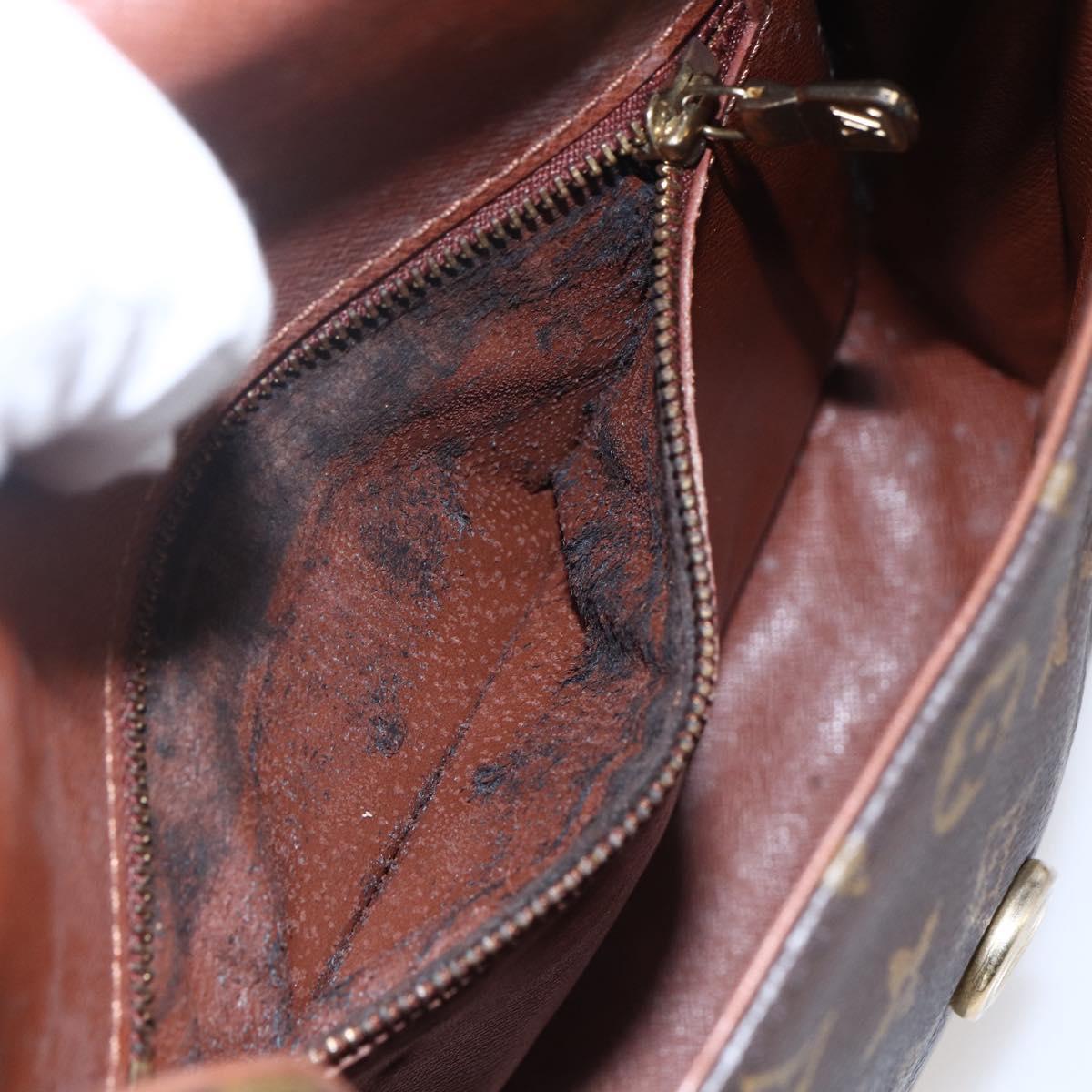 LOUIS VUITTON Monogram Saint Cloud MM Shoulder Bag M51243 LV Auth BA7852