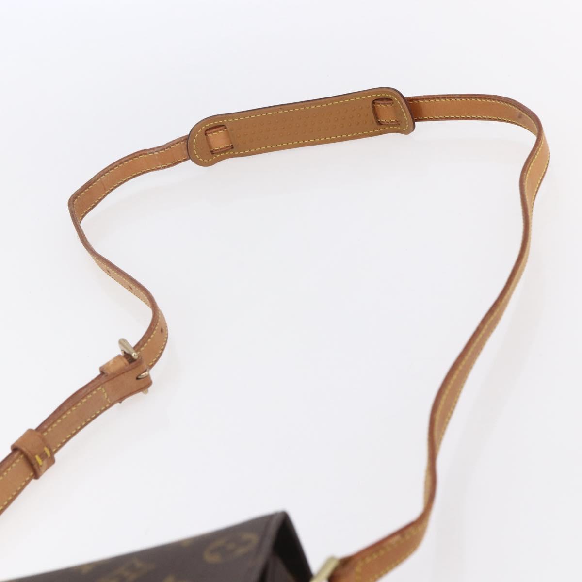 LOUIS VUITTON Monogram Saint Cloud MM Shoulder Bag M51243 LV Auth BA7852