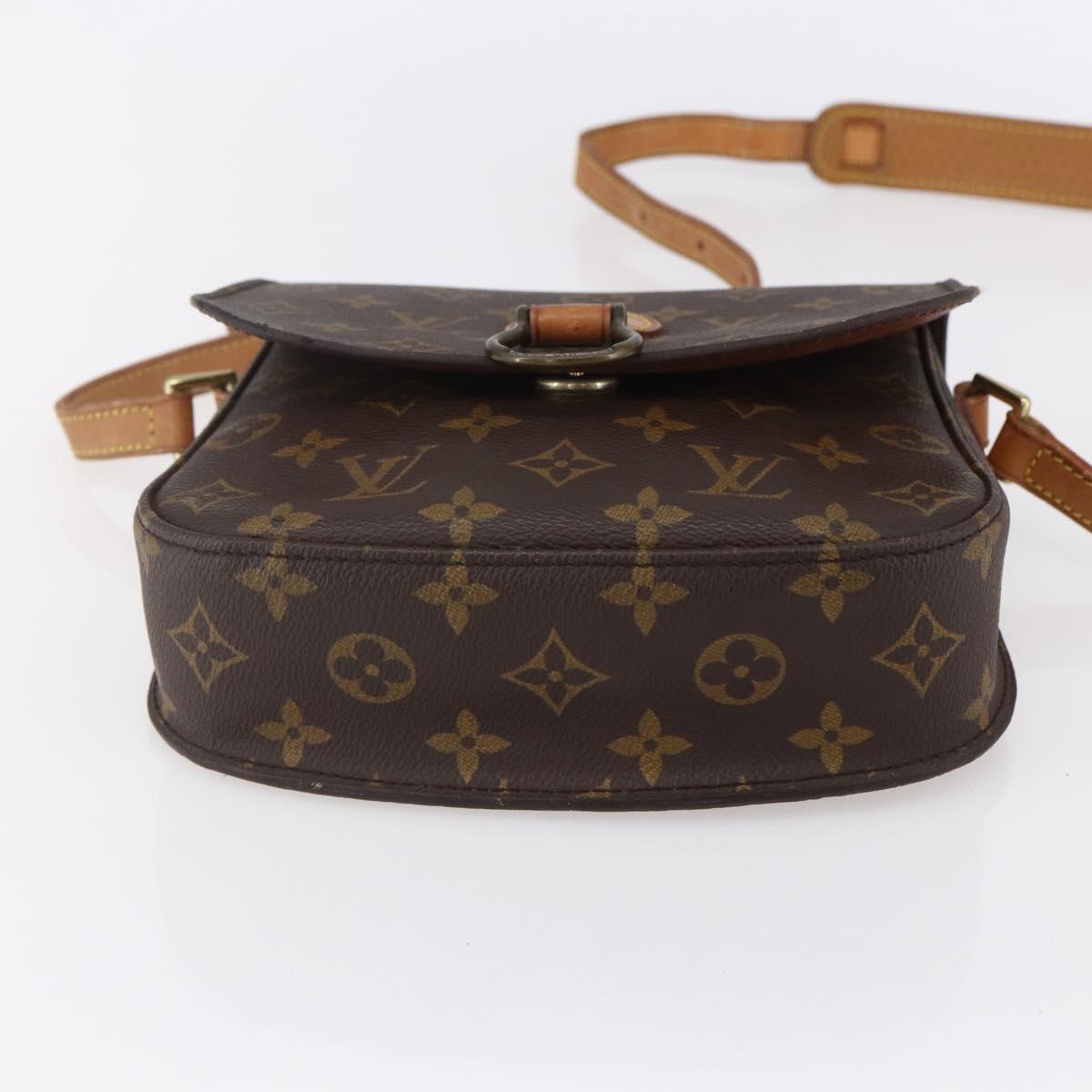 LOUIS VUITTON Monogram Saint Cloud MM Shoulder Bag M51243 LV Auth BA7852