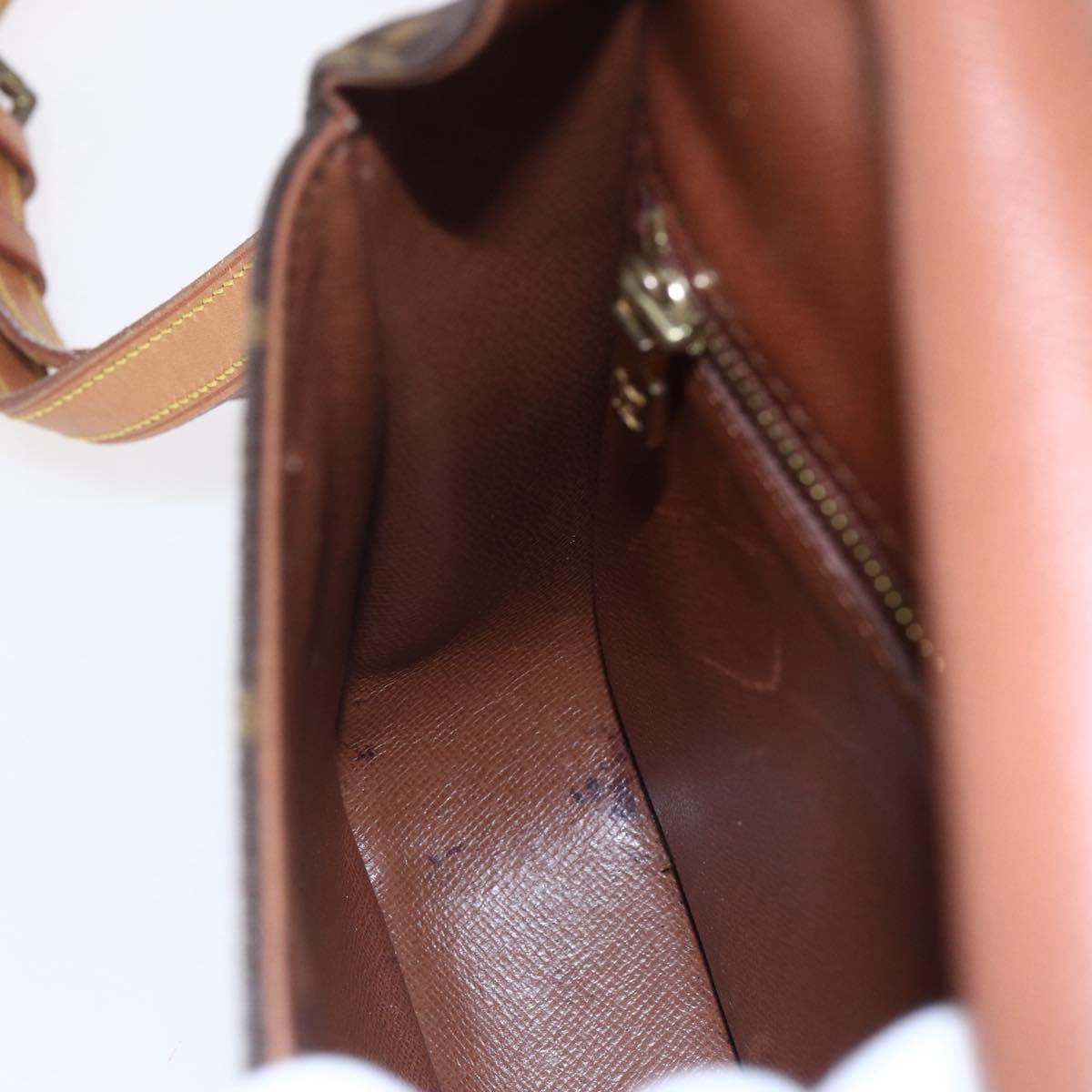 LOUIS VUITTON Monogram Saint Cloud MM Shoulder Bag M51243 LV Auth BA7853