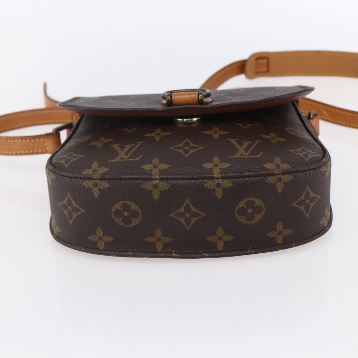 LOUIS VUITTON Monogram Saint Cloud MM Shoulder Bag M51243 LV Auth BA7853