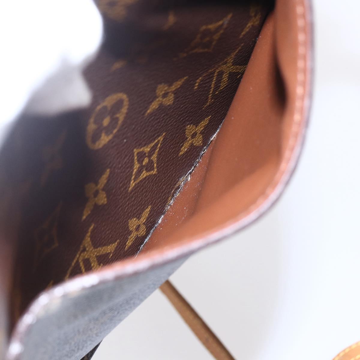 LOUIS VUITTON Monogram Saint Cloud MM Shoulder Bag M51243 LV Auth BA7854