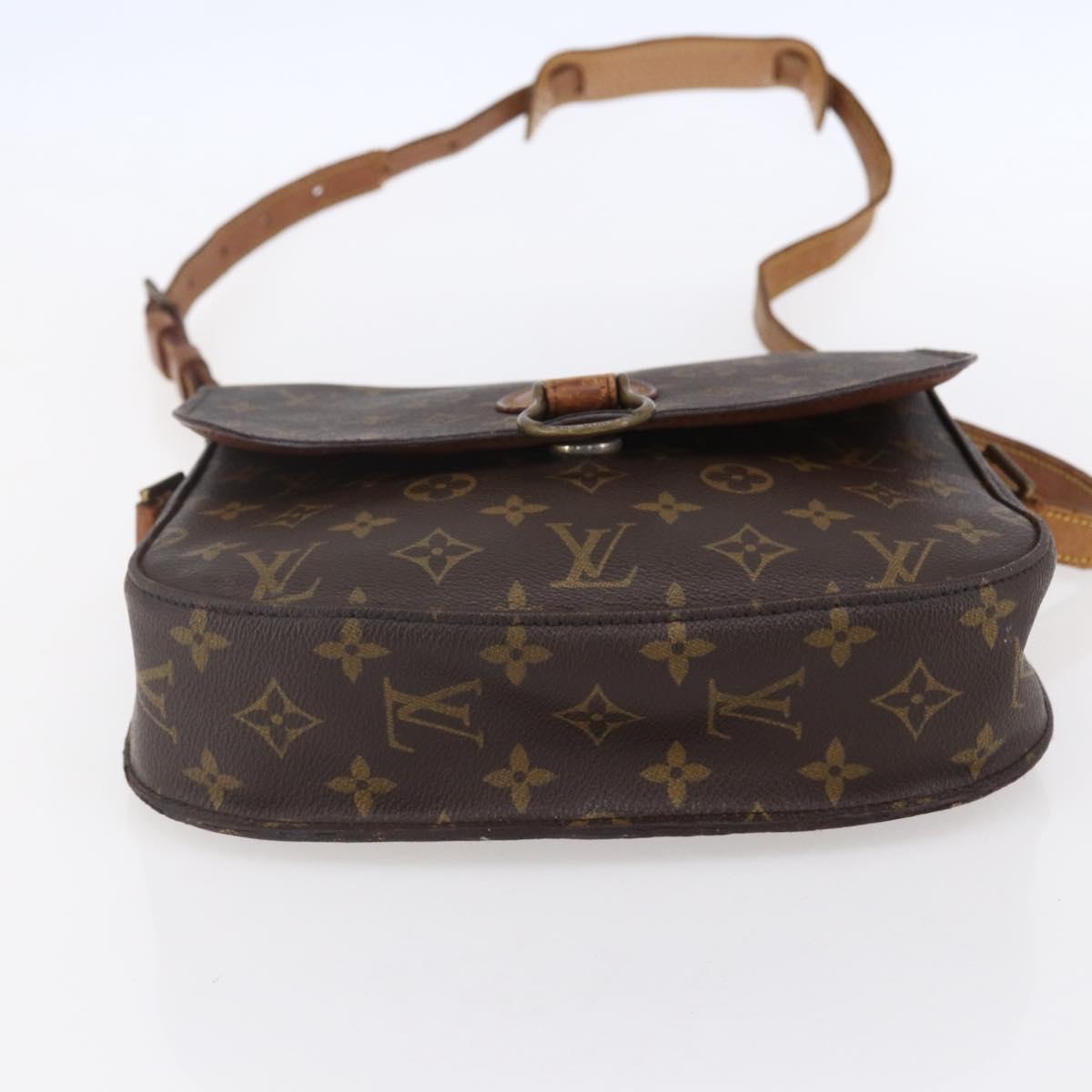 LOUIS VUITTON Monogram Saint Cloud GM Shoulder Bag M51242 LV Auth BA7855