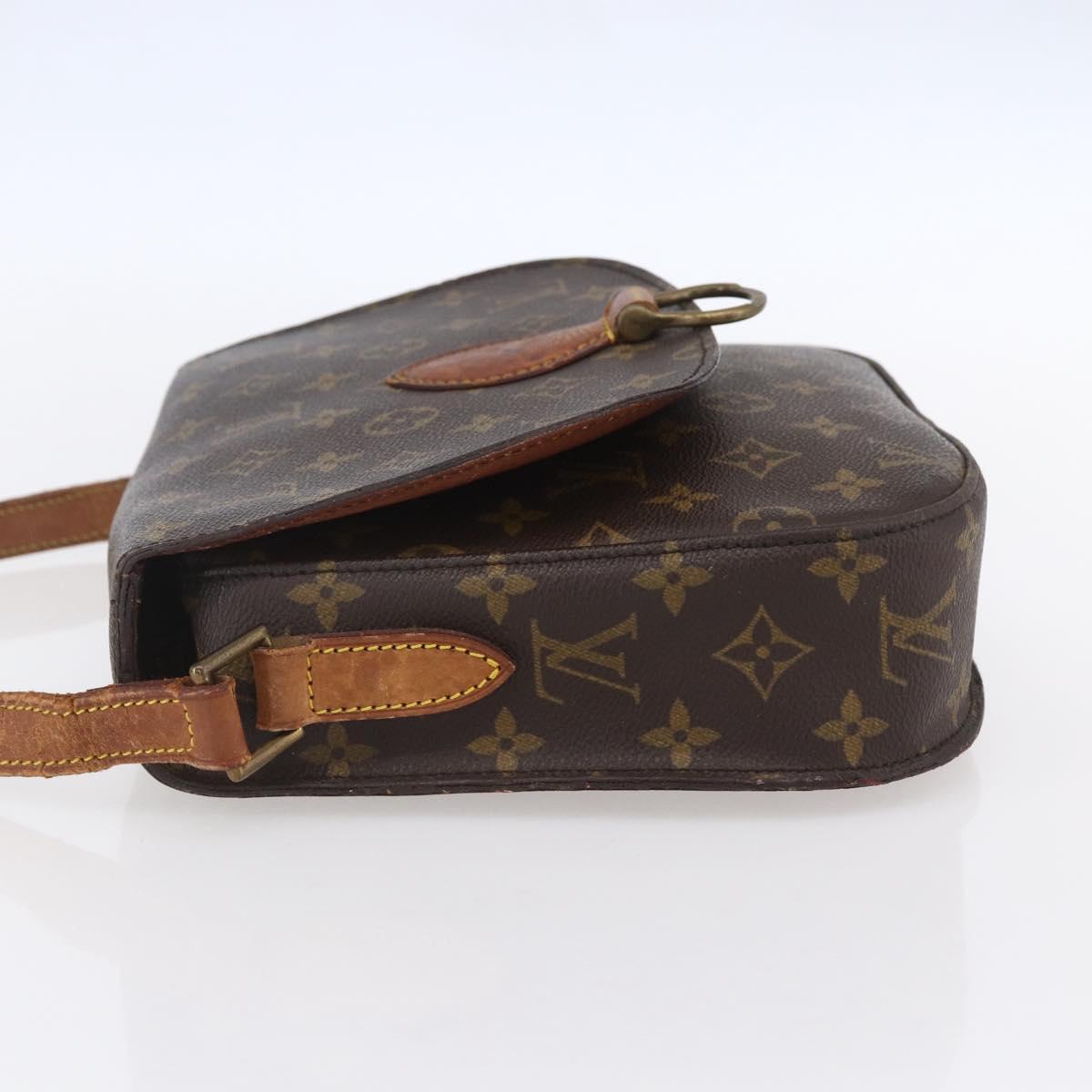 LOUIS VUITTON Monogram Saint Cloud GM Shoulder Bag M51242 LV Auth BA7855