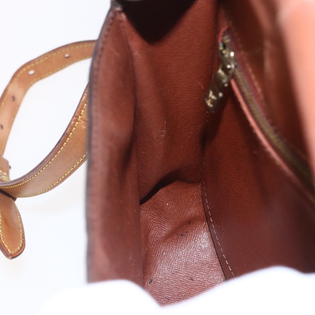 LOUIS VUITTON Monogram Saint Cloud GM Shoulder Bag M51242 LV Auth BA7856