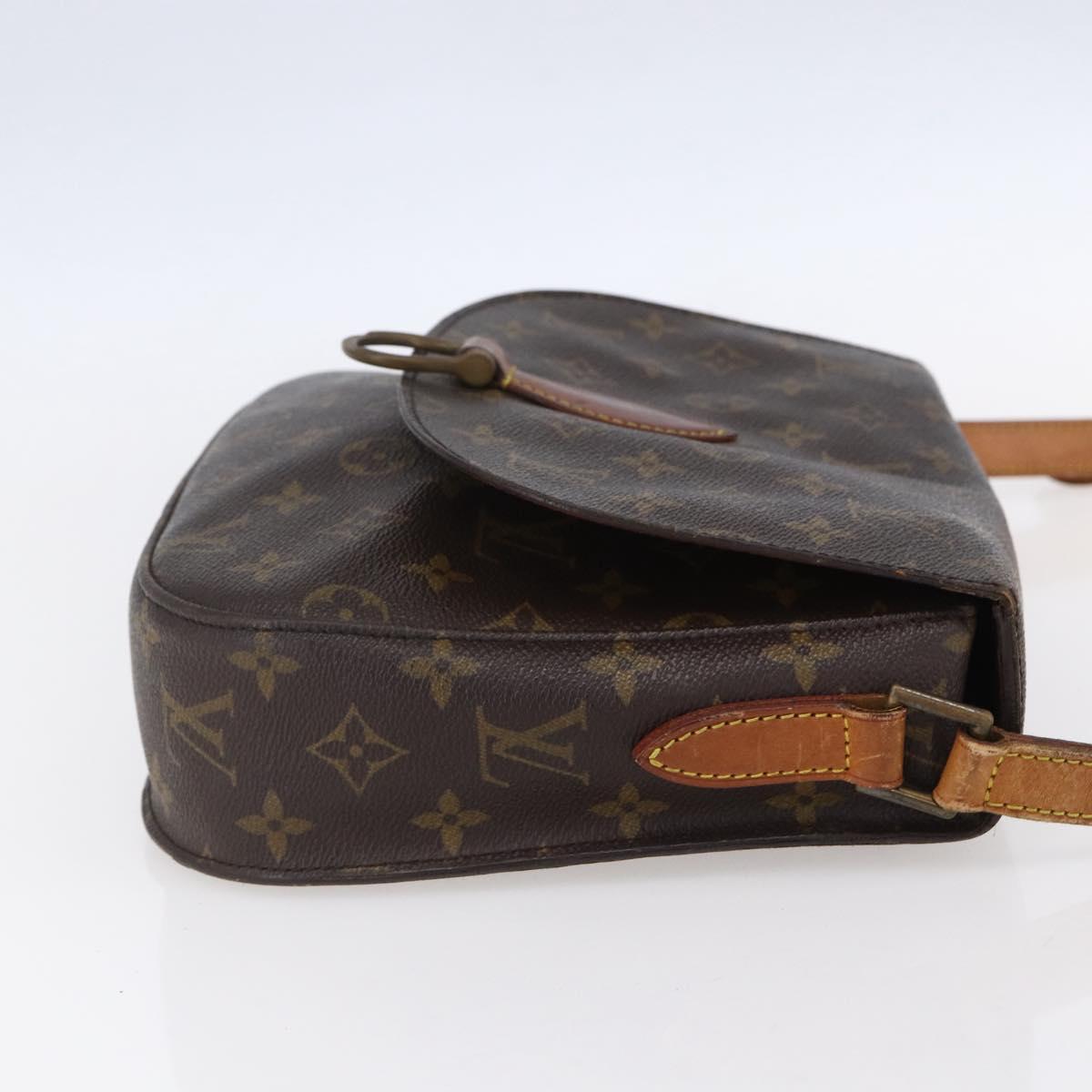 LOUIS VUITTON Monogram Saint Cloud GM Shoulder Bag M51242 LV Auth BA7856