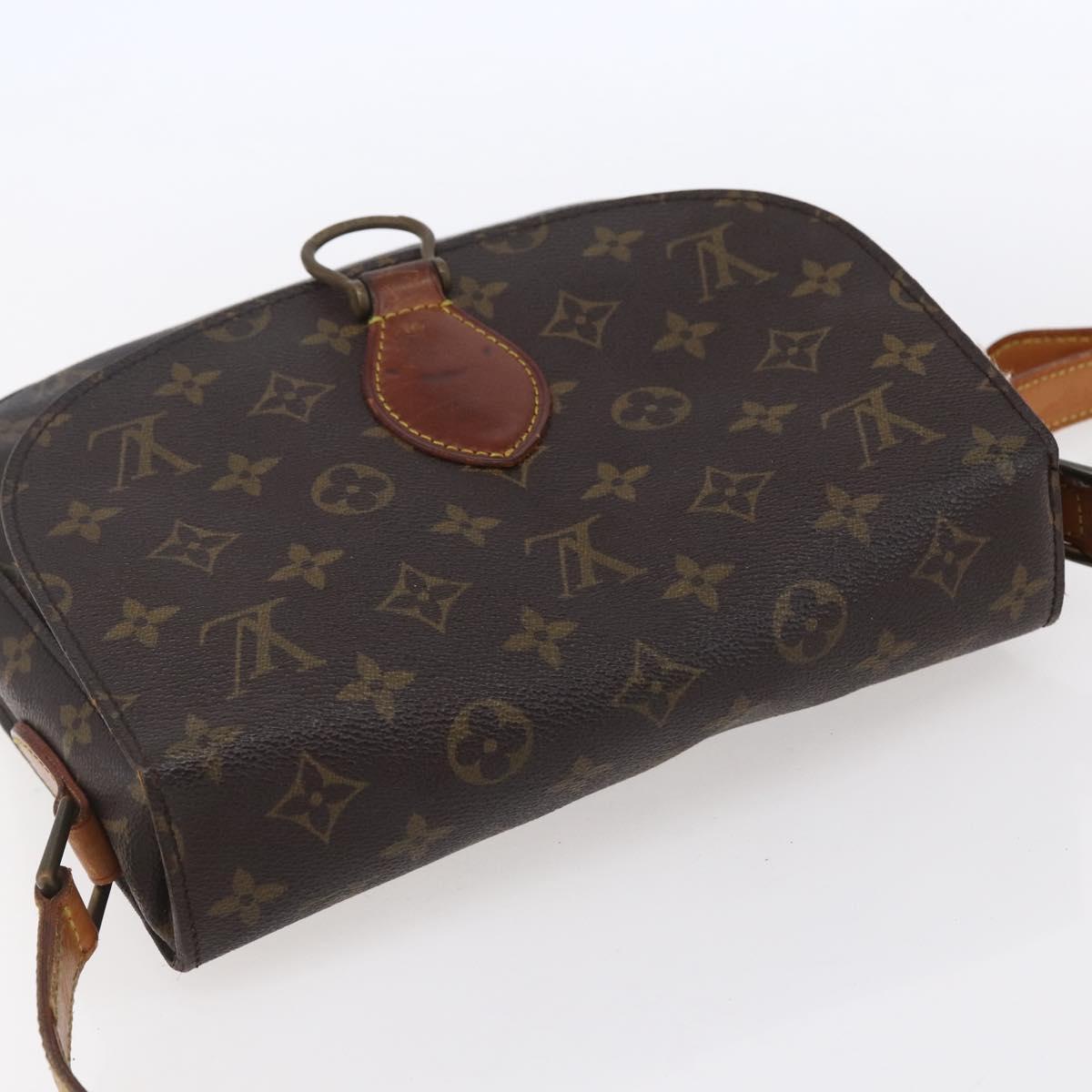 LOUIS VUITTON Monogram Saint Cloud GM Shoulder Bag M51242 LV Auth BA7856