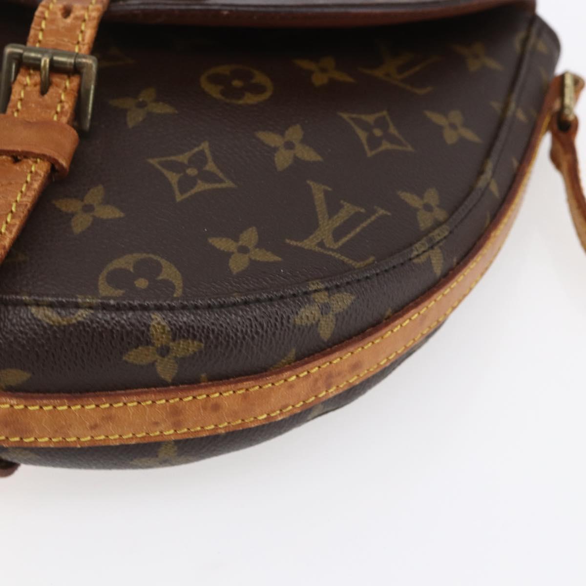 LOUIS VUITTON Monogram Chantilly MM Shoulder Bag M51233 LV Auth BA7858