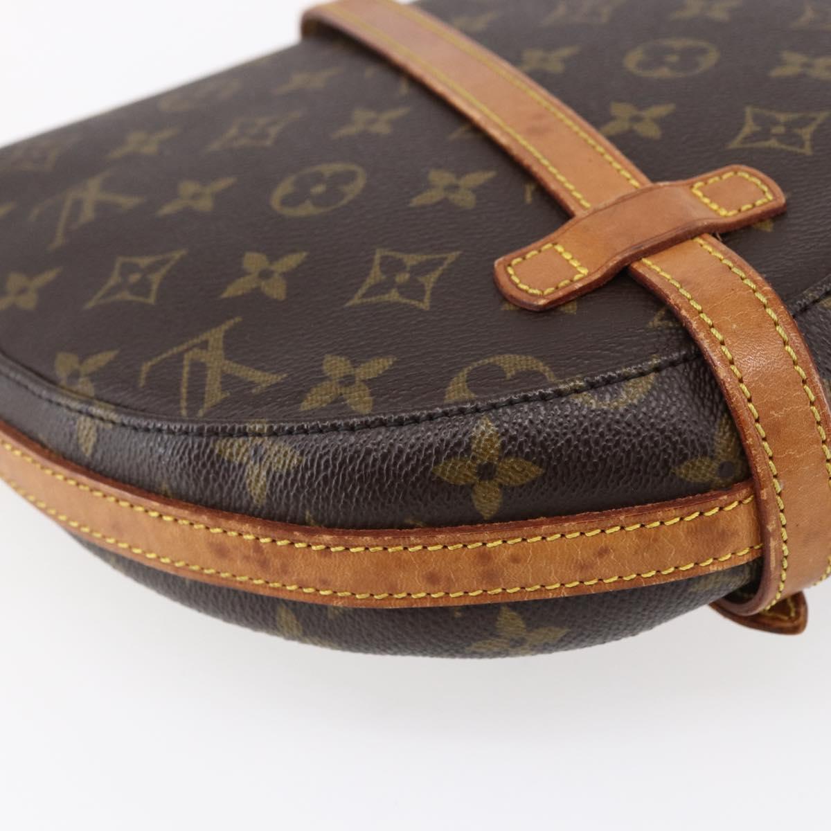 LOUIS VUITTON Monogram Chantilly MM Shoulder Bag M51233 LV Auth BA7858