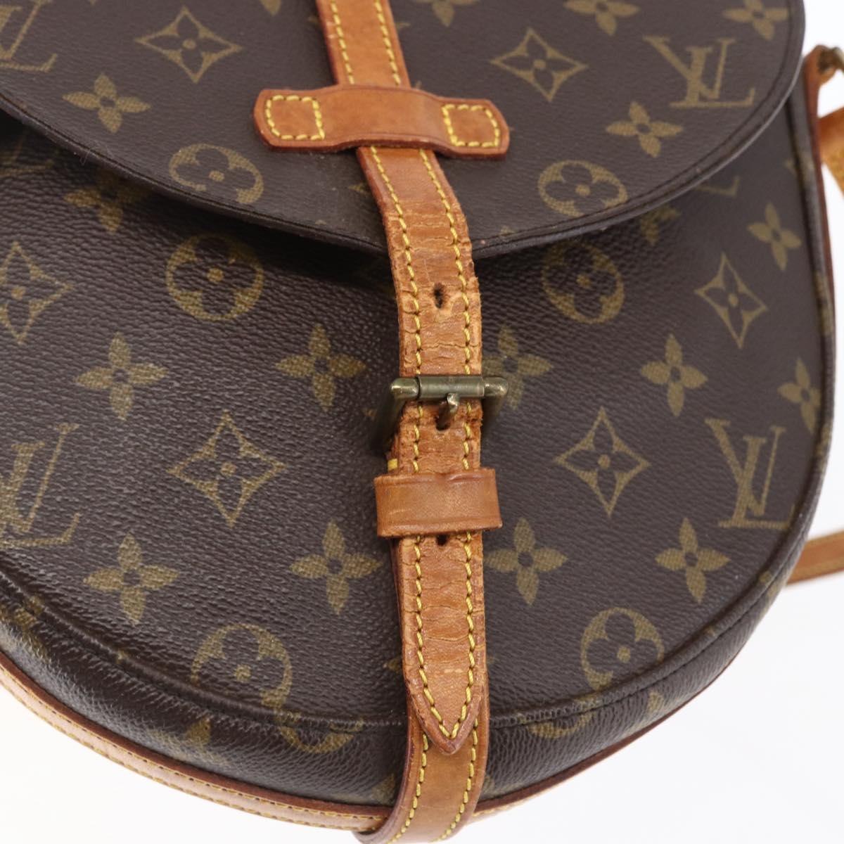 LOUIS VUITTON Monogram Chantilly MM Shoulder Bag M51233 LV Auth BA7858