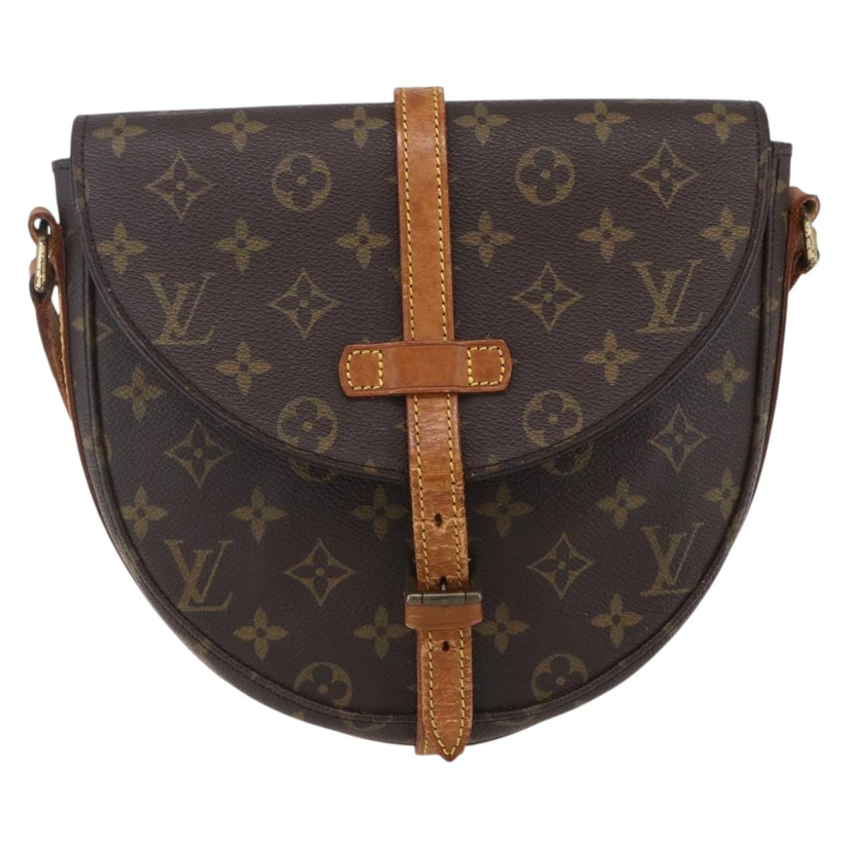 LOUIS VUITTON Monogram Chantilly MM Shoulder Bag M51233 LV Auth BA7858