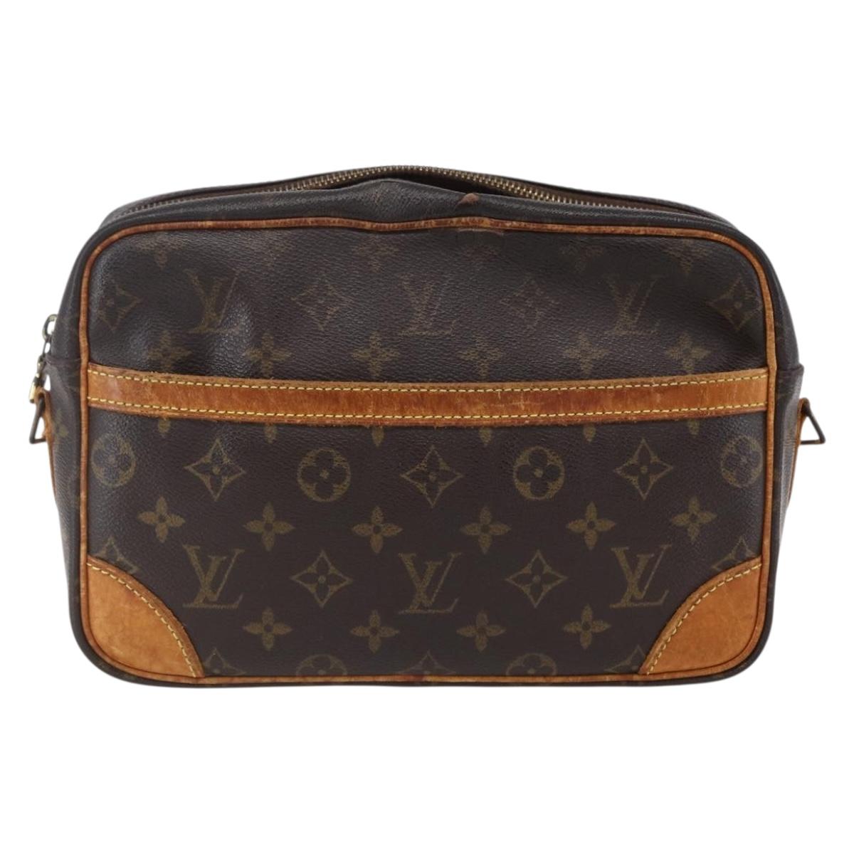 LOUIS VUITTON Monogram Trocadero 27 Shoulder Bag M51274 LV Auth BA7861